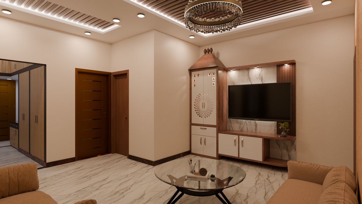 3D render from the Adistna Divine project: Living Room 1